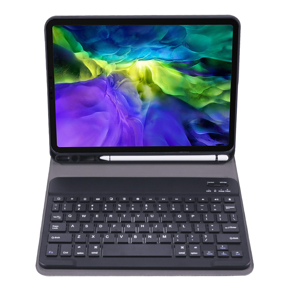 A11B Bluetooth Keyboard with Case for iPad Pro 11-inch (2020) - Black-4