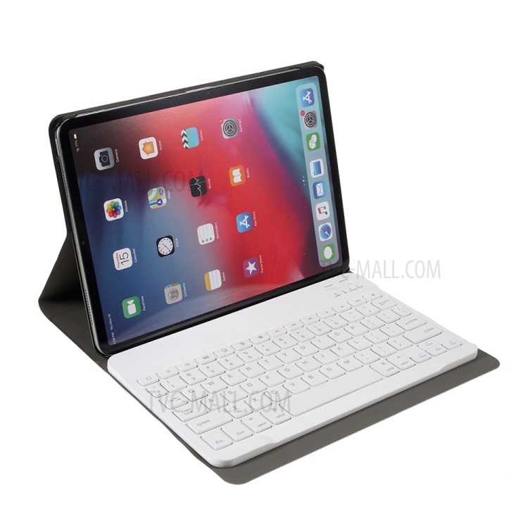 Caso de Couro Sem Fio Bluetooth Teclado Para Ipad Pro 11 Polegadas (2020)/(2018)/Air (2022)/(2020) - Rosa Ouro-5