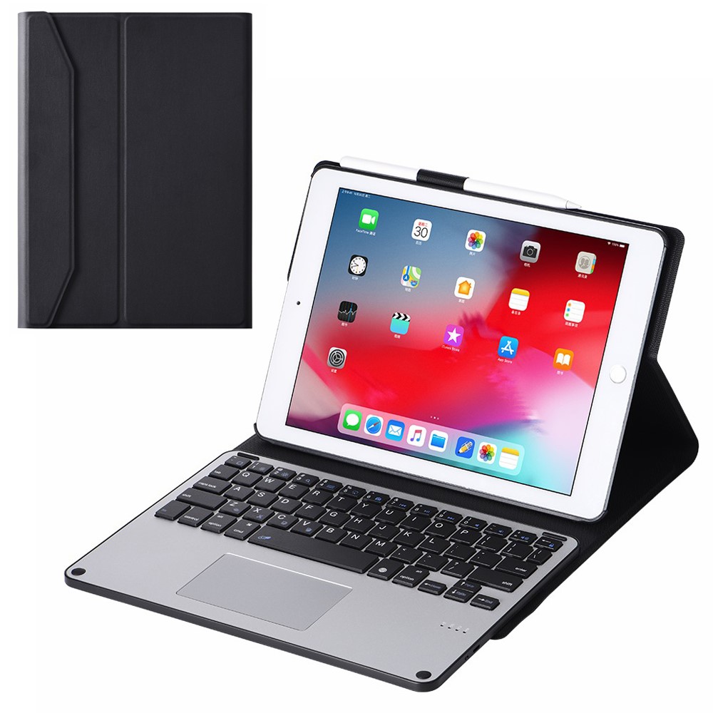 3058B Detachable Bluetooth Keyboard + TPU Tablet Cover for iPad 9.7-inch (2018) (2017)/iPad Air 2/iPad Pro 9.7 inch (2016) - Black-1