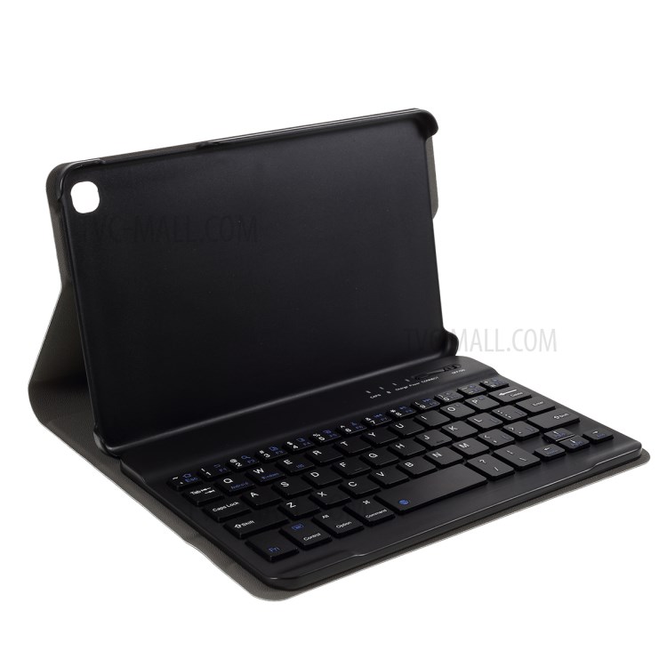 Wireless Bluetooth Keyboard Leather Stand Case for Samsung Galaxy Tab A 8.4 (2020) T307 - Black-9