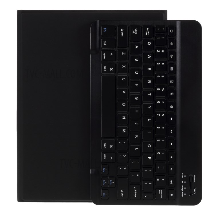 Wireless Bluetooth Keyboard Leather Stand Shell for iPad Air 10.5 inch (2019) / Pro 10.5-inch (2017) - Black-1