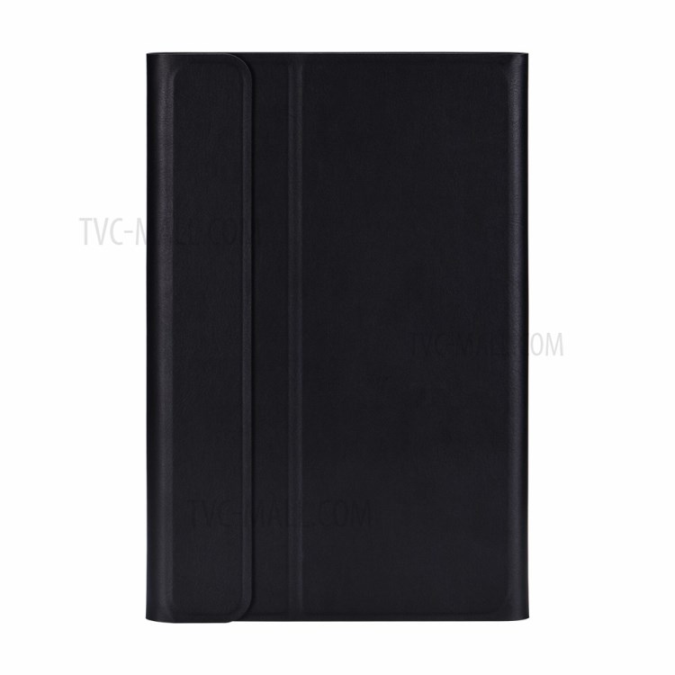 Teclado Bluetooth Shell Estande Couro Sem Fio Para Galaxy Tab Samsung S6 Lite P610 - Preto-5