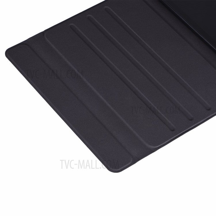 Teclado Bluetooth Shell Estande Couro Sem Fio Para Galaxy Tab Samsung S6 Lite P610 - Preto-8