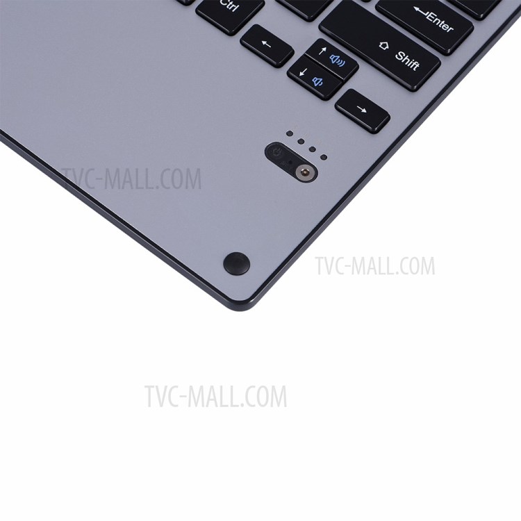 Removable Aluminium Alloy Bluetooth Keyboard Leather Stand Shell for iPad Pro 12.9-inch (2020) (2018)-12