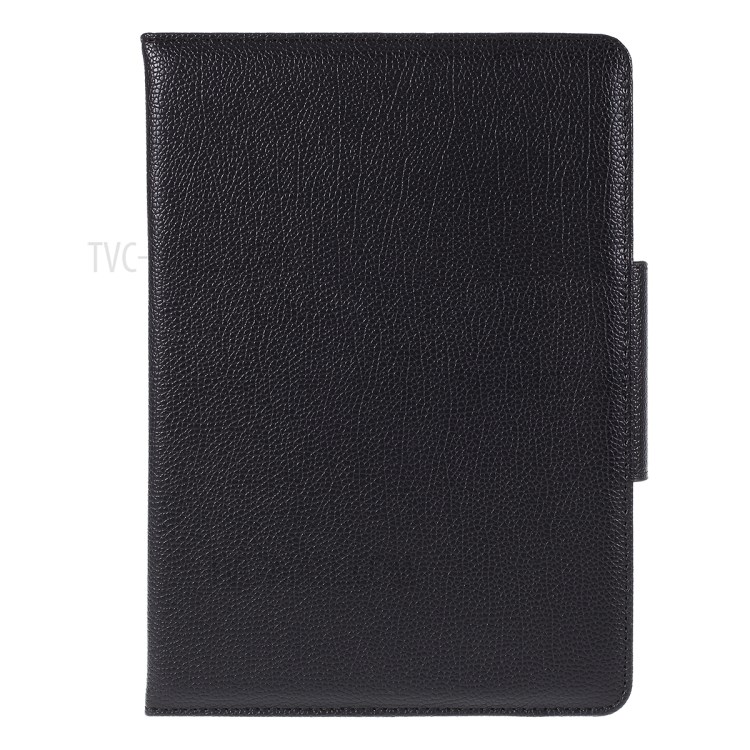 Bluetooth Keyboard Litchi Skin Leather Stand Case for iPad Pro 11-inch (2020) (2018) - Black-2