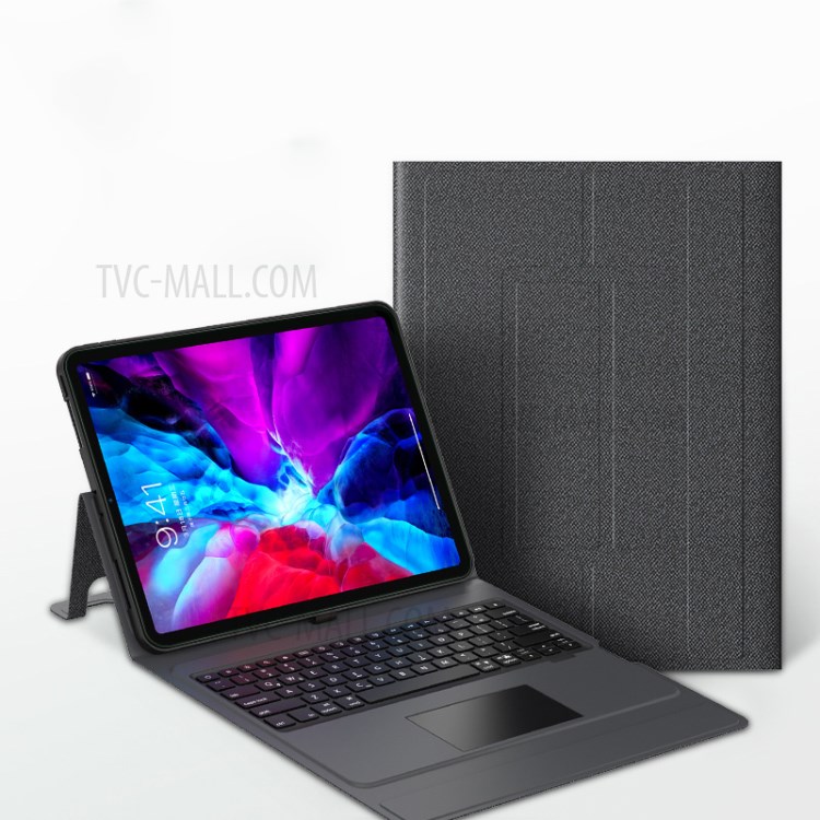 BENKS Wireless Bluetooth Keyboard Slim Leather Cover with Touch Pad for iPad Pro 12.9-inch (2020)