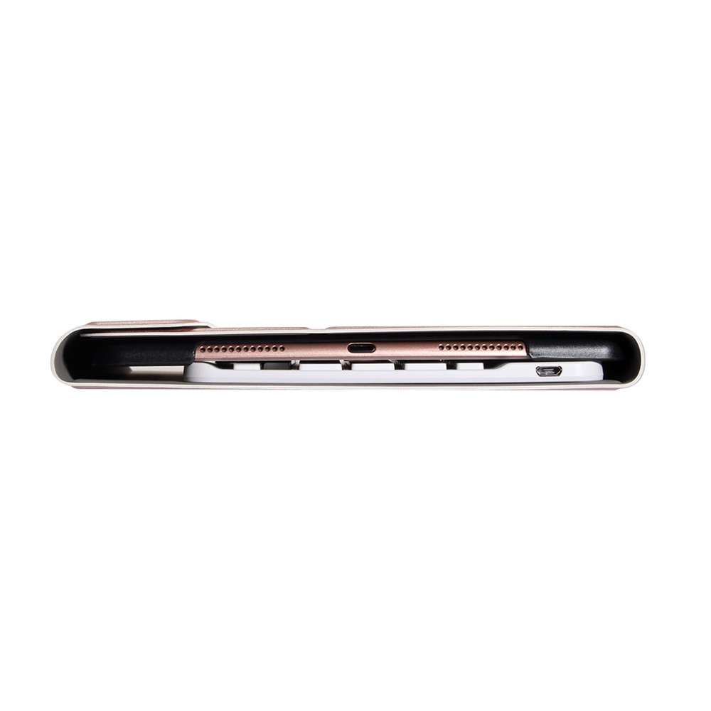 Detachable Bluetooth Keyboard Leather Stand Case for Samsung Galaxy Tab A7 10.4 (2020) T500 T505 - Rose Gold-4