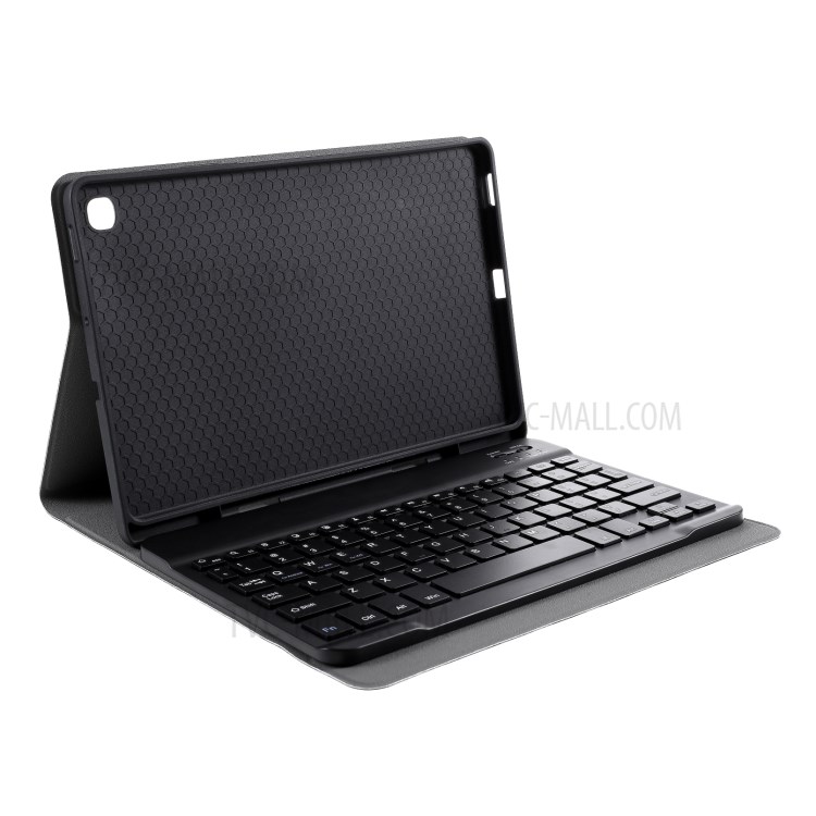 Detachable Bluetooth Keyboard Leather Protective Cover for Samsung Galaxy Tab S6 Lite 10.4-inch P610/P615 (2020) - Black-7