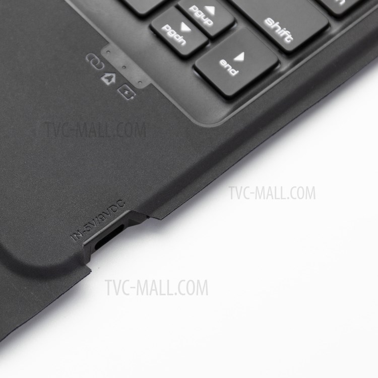 W11TS Clavier Bluetooth Sans Fil Avec Pavé Tactile Pour Coque En Cuir IPad Pro 11 Pouces (2020) / (2018) - Noir-13