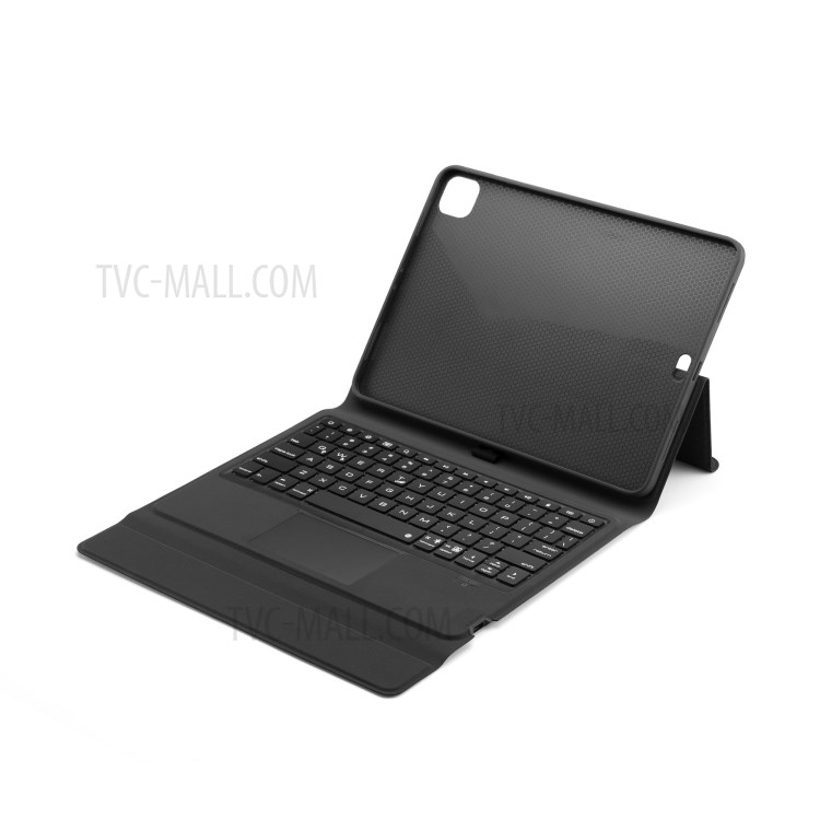 W11TS Clavier Bluetooth Sans Fil Avec Pavé Tactile Pour Coque En Cuir IPad Pro 11 Pouces (2020) / (2018) - Noir-3