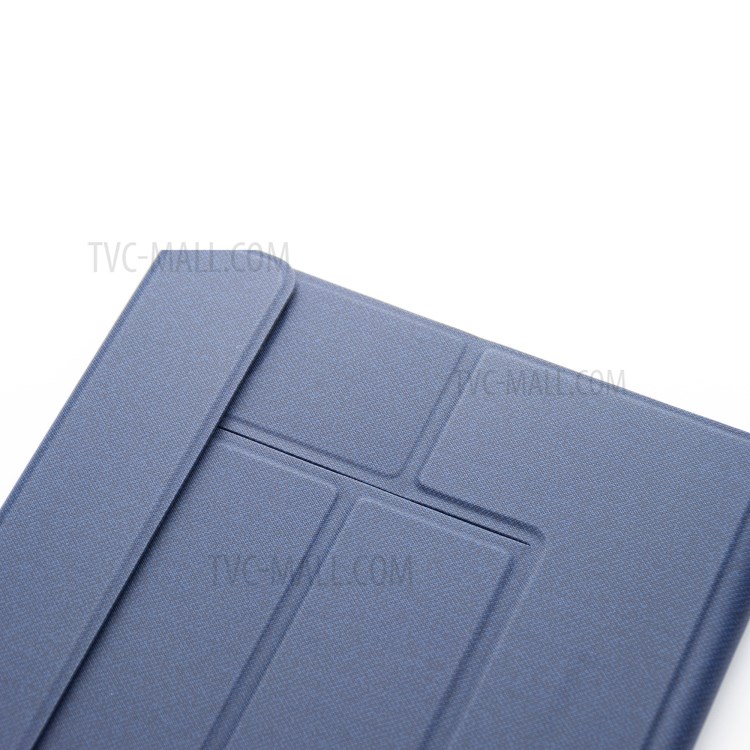 W11TS Wireless Bluetooth Keyboard with Touch Pad for iPad Pro 11-inch (2020)/(2018) Leather Shell - Blue-14