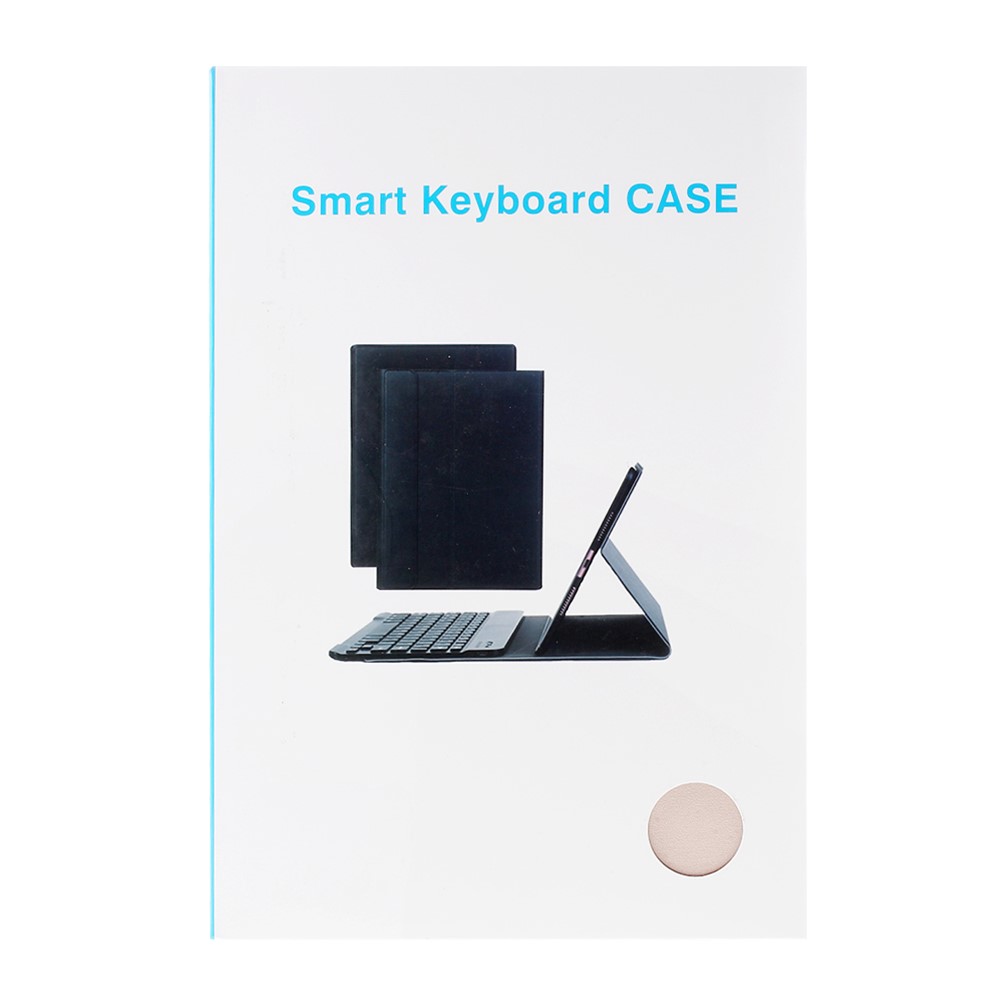 Wireless Bluetooth Keyboard Leather Stand Shell for Huawei MediaPad M5 lite 10.1"/C5 10.1" - Black-13