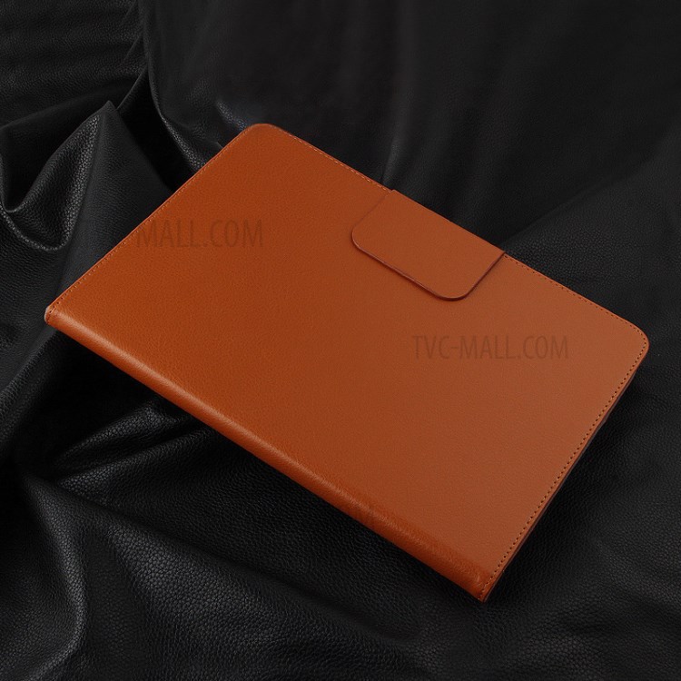 AJIUYU for Huawei MatePad Pro Wireless Touch Bluetooth Keyboard Leather Shell - Brown-3