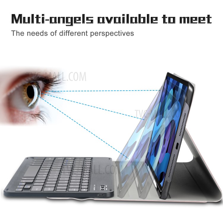 Bluetooth Keyboard Anti-impact PC Hard Shell with Pen Slot for iPad Air (2020)-7