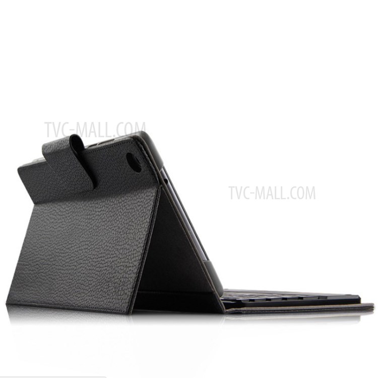 AJIUYU 2-in-1 Wireless Touch Pad Bluetooth Keyboard Leather Cover for Huawei Honor Pad 5 8.0-inch/Huawei MediaPad T5 8-inch-2