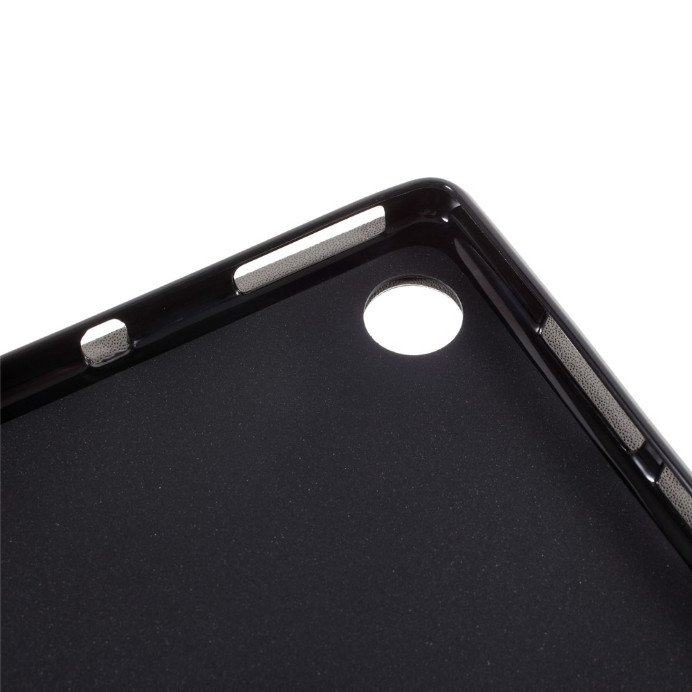 Bluetooth Keyboard Leather Stand Case for Lenovo Tab M10 Plus - Black-10