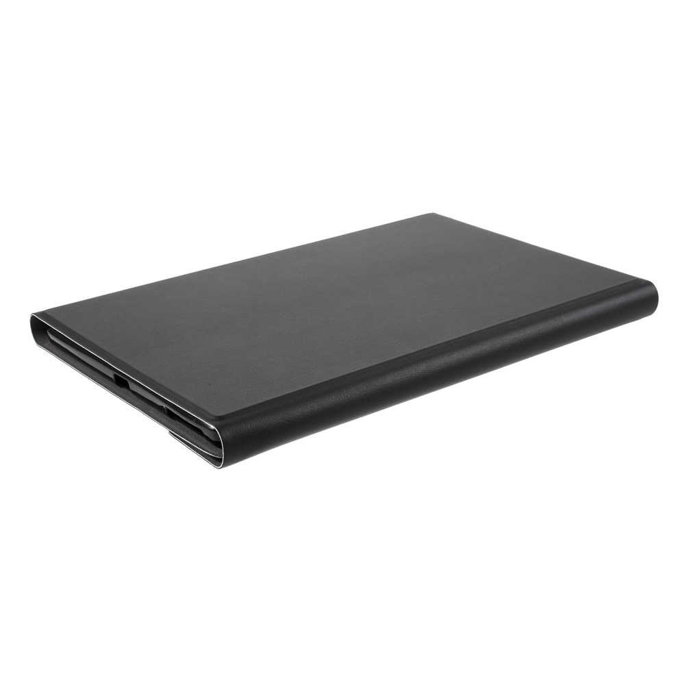 Bluetooth Keyboard Leather Stand Case for Lenovo Tab M10 Plus - Black-5