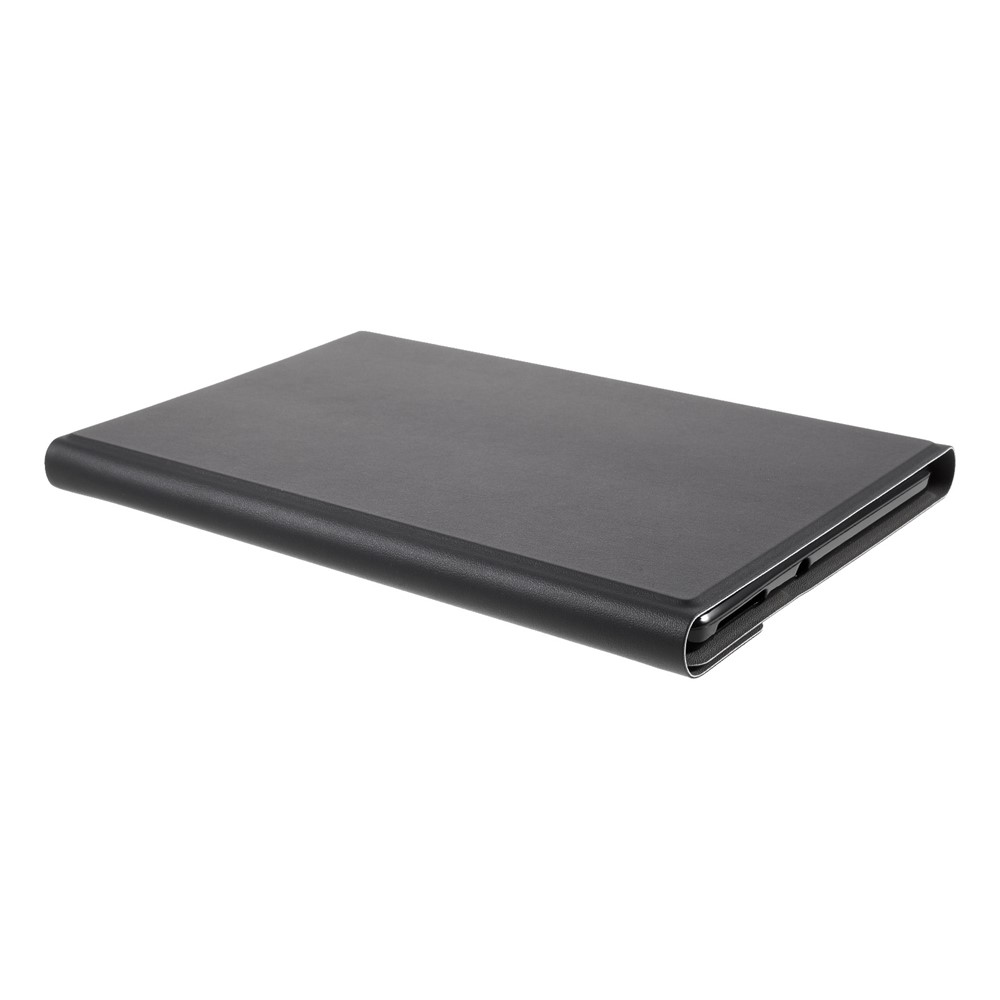 Bluetooth Keyboard Leather Stand Case for Lenovo Tab M10 Plus - Black-6