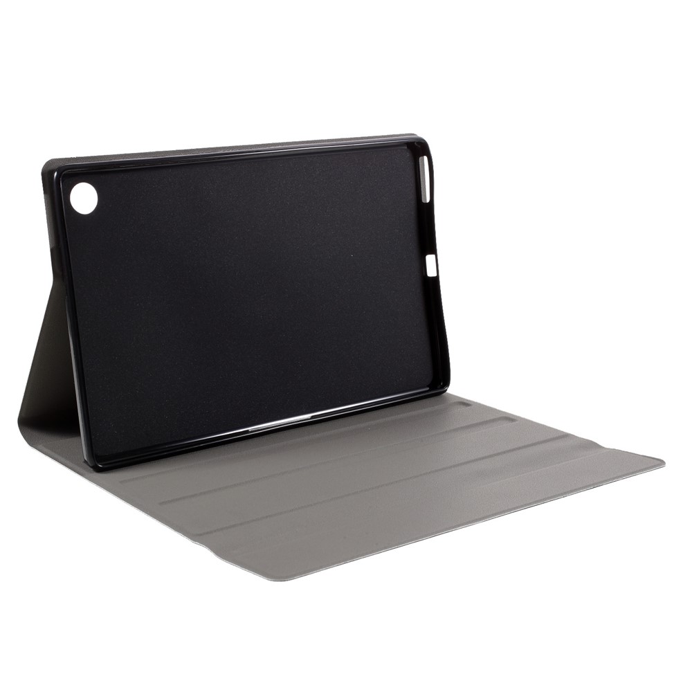 Bluetooth Keyboard Leather Stand Case for Lenovo Tab M10 Plus - Black-8