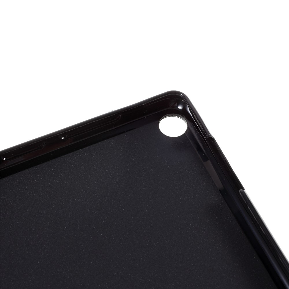 Shell De Couro De Couro Bluetooth Para Lenovo ChromeBook Duet 10.1 - Preto-10