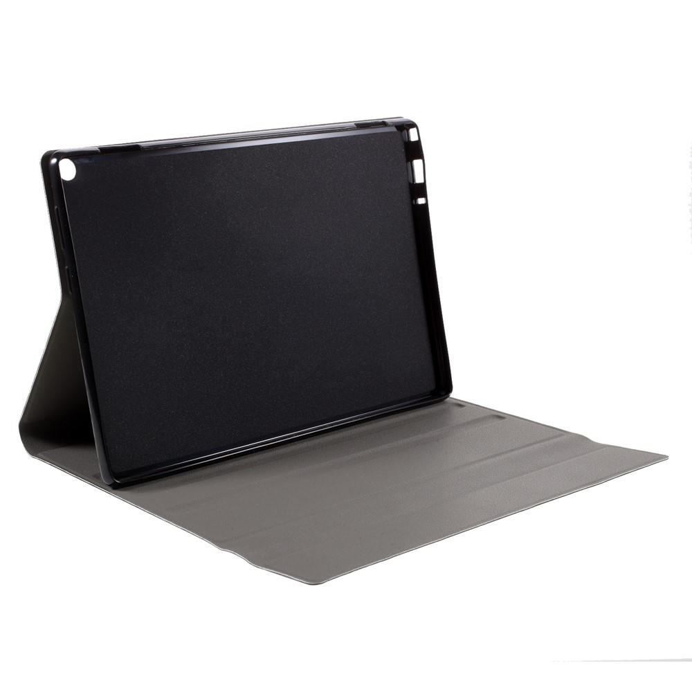 Shell De Couro De Couro Bluetooth Para Lenovo ChromeBook Duet 10.1 - Preto-8