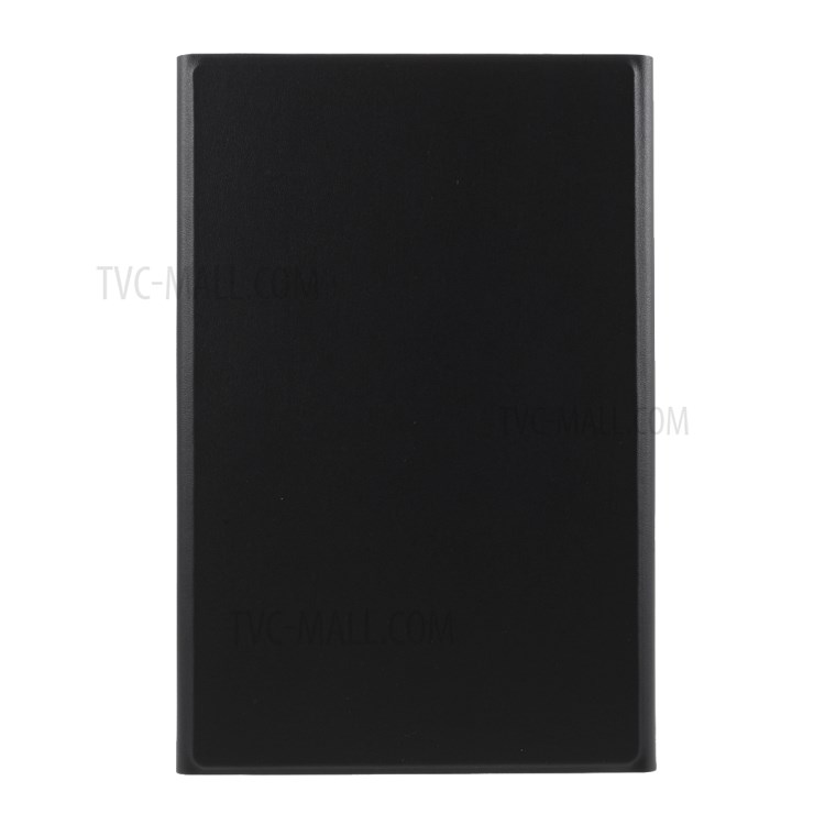 Bluetooth Keyboard Leather Stand Case for Honor V6 - Black-2