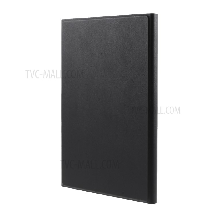 Bluetooth Keyboard Leather Stand Case for Honor V6 - Black-3