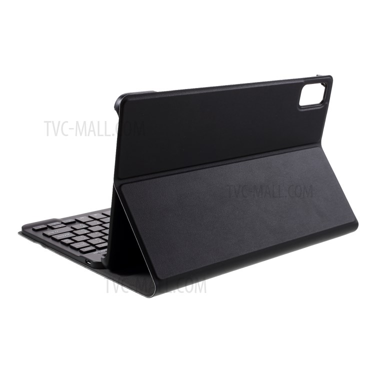 Bluetooth Keyboard Leather Stand Case for Honor V6 - Black-9