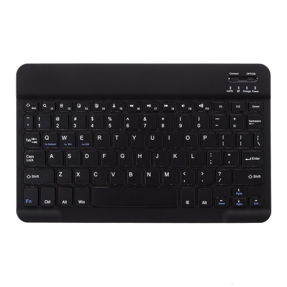 Bluetooth Keyboard Leather Stand Case Cover for Huawei MatePad 10.8 (2020)/MediaPad M6 10.8-inch - Black-12