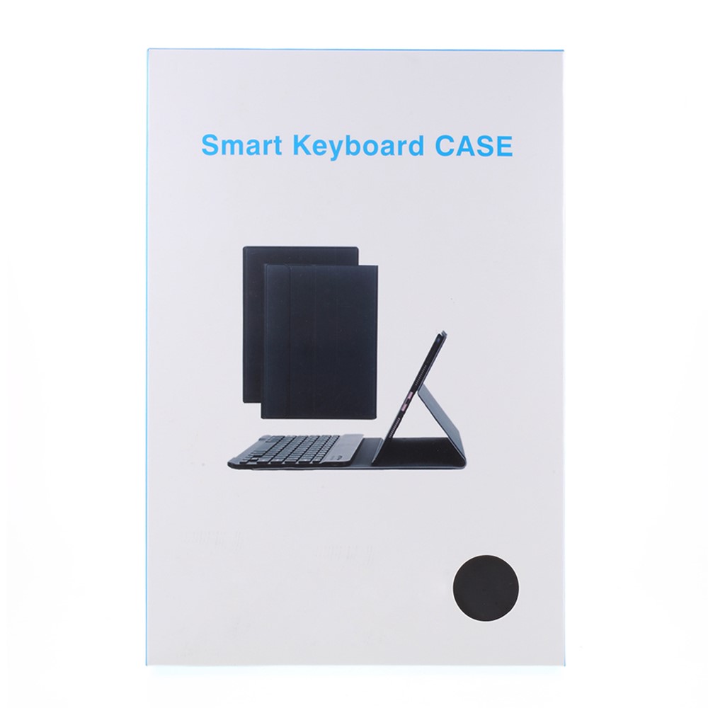 Bluetooth Keyboard Leather Stand Case Cover for Huawei MatePad 10.8 (2020)/MediaPad M6 10.8-inch - Black-15