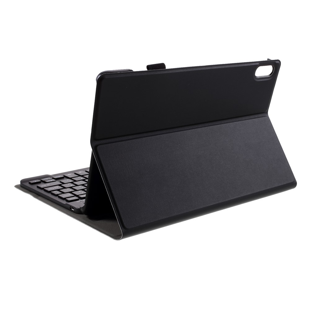 Bluetooth Keyboard Leather Stand Shell for Huawei MatePad Pro 10.8-inch - Black-10