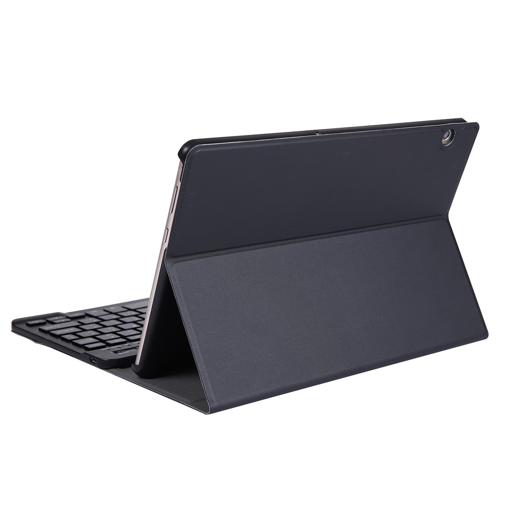 A0T5 Detachable Backlight Bluetooth Keyboard with Leather Case for Huawei Honor Pad 5 10.1/MediaPad T5 10.1 - Black-3