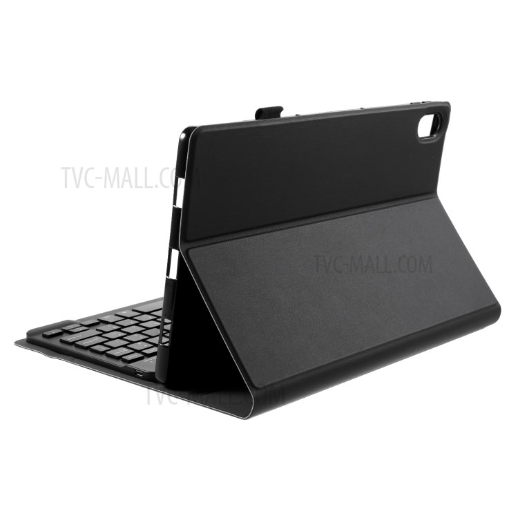 Bluetooth Keyboard Leather for Lenovo Xiaoxin Pad Pro 11-inch Tablet Stand Shell - Black-10