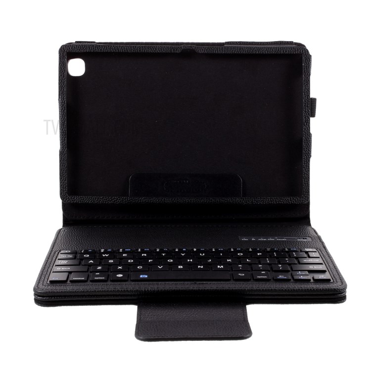 Bluetooth Keyboard Leather Stand Shell for Samsung Galaxy Tab A7 10.4 (2020) T500 T505 - Black-10