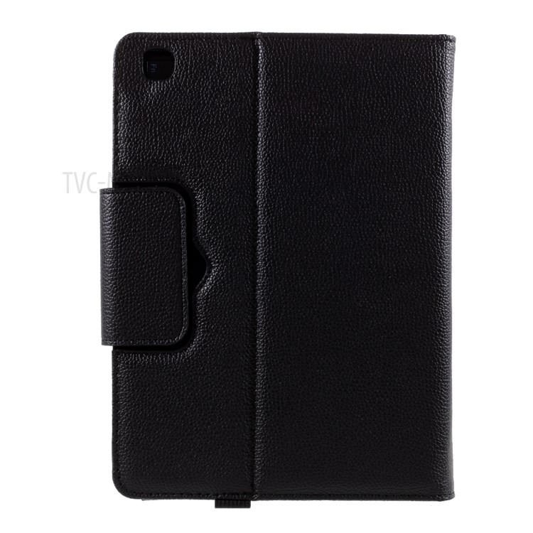 Bluetooth Keyboard Leather Stand Shell for Samsung Galaxy Tab A7 10.4 (2020) T500 T505 - Black-4