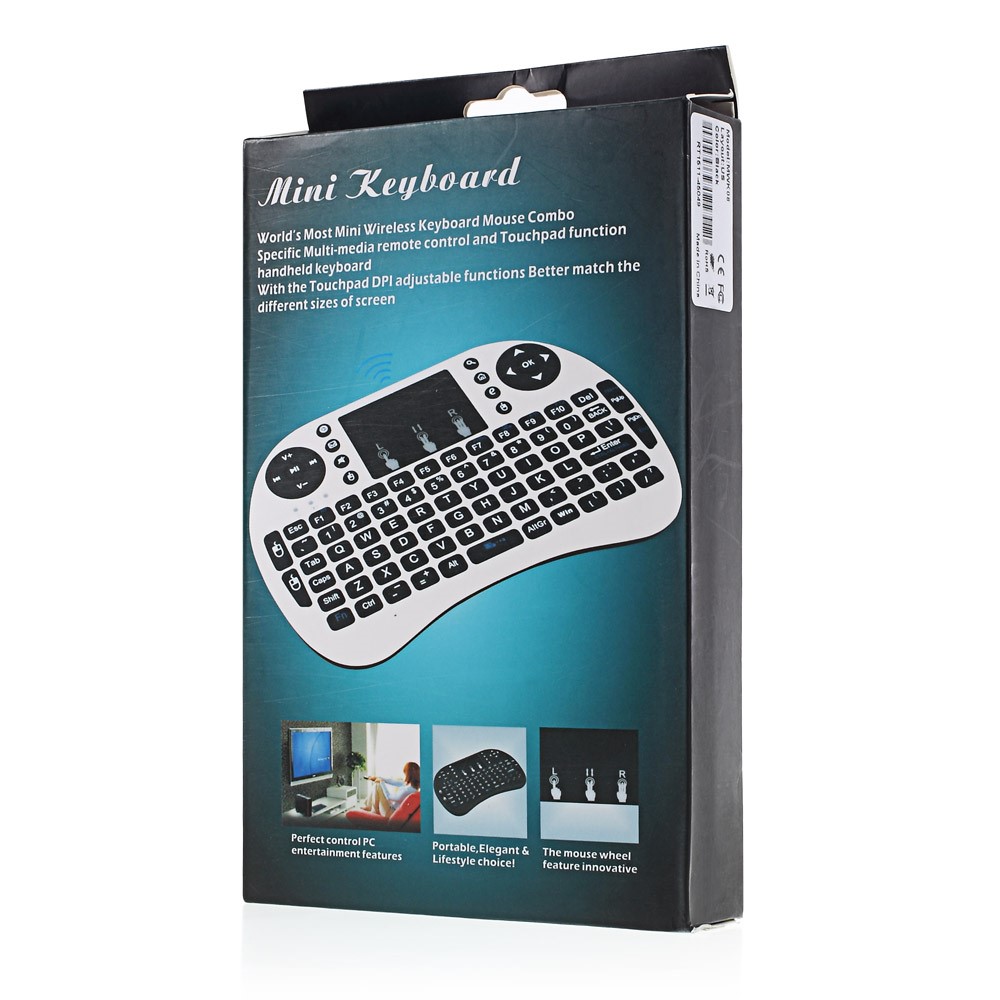 A Style 2.4G Mini I8 Wirelesss Touchpad Keyboard and Mouse for PC/Tablet/TV Box-7