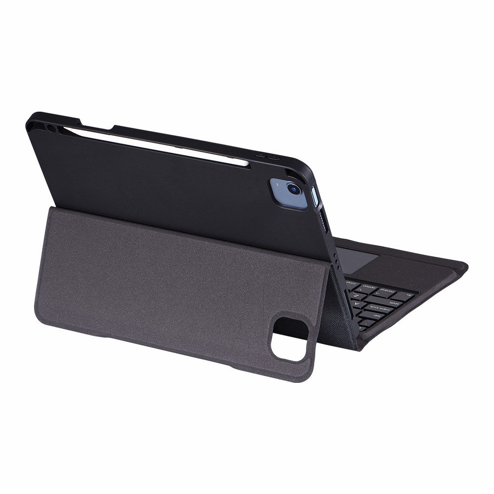 Integrated Bluetooth Keyboard Leather Case for iPad Air (2020)/iPad Pro 11-inch (2020)/(2018) - Black-3