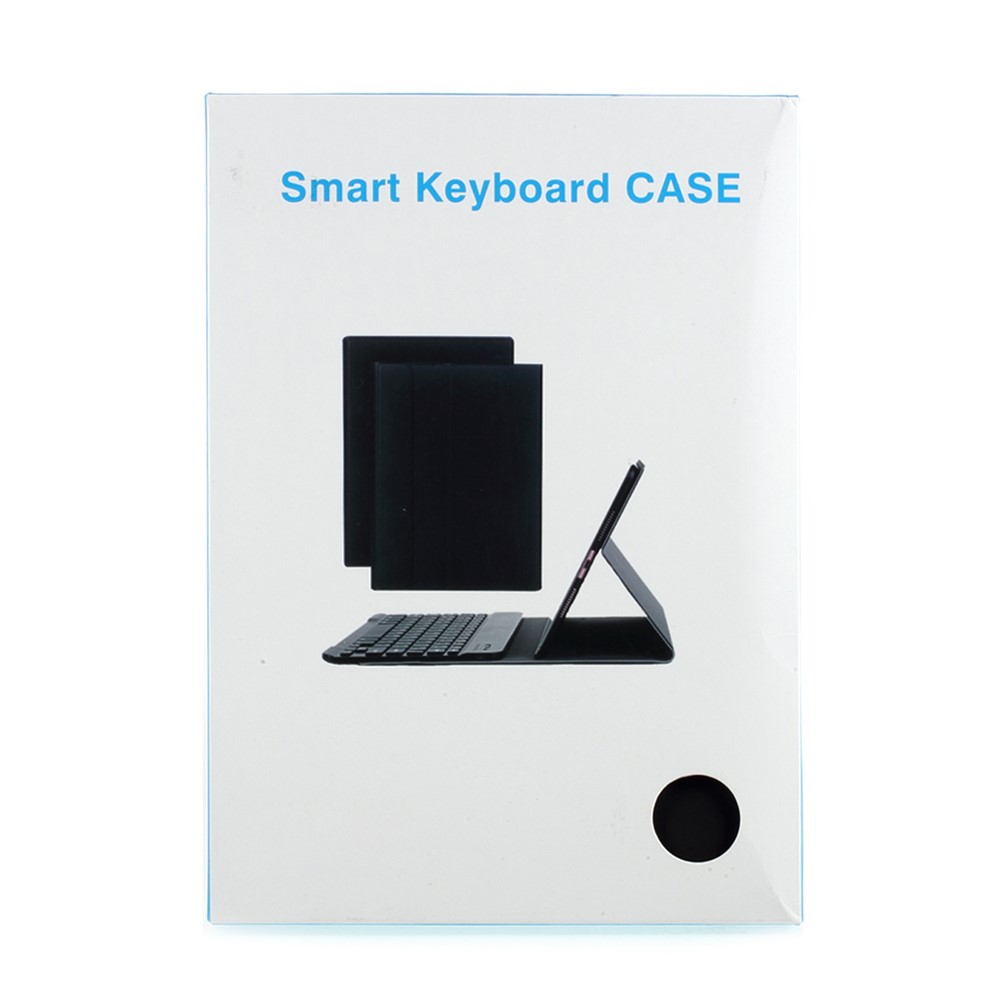 Skin Texture Leather Case+Bluetooth Keyboard with Backlit for iPad Mini 2/iPad Mini/iPad Mini 4/iPad Mini (2019) 7.9 inch - Black-22