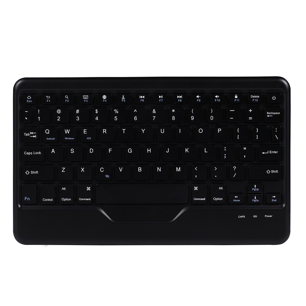 B011 Trid-fold Stand Bluetooth Keyboard Tablet Case Cover with Pen Slot for iPad Pro 11-inch (2021/2020/2018)/iPad Air (2020) - Black-11