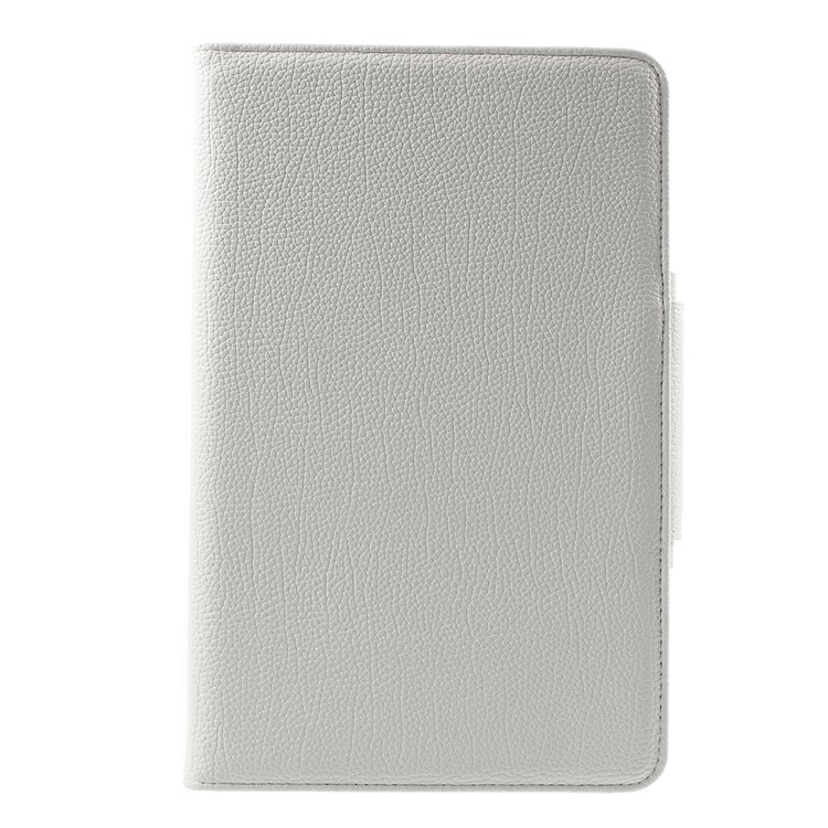 Bluetooth Keyboard Litchi Leather Shell for Samsung Galaxy Tab A 10.1 (2016) - White-3