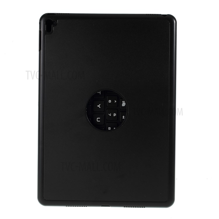 F8SPro Aluminum Alloy Bluetooth Keyboard Protection Case for iPad Pro 9.7/Air 2 - Black-6
