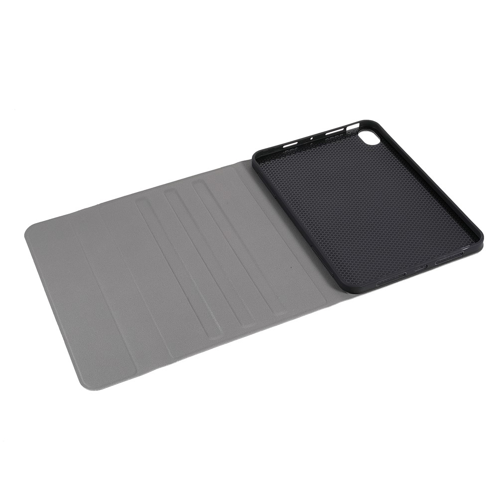 A06 Ultra Slim Smart Bluetooth Keyboard with Leather Stand Case for iPad mini (2021)/iPad mini 6 - Black-10