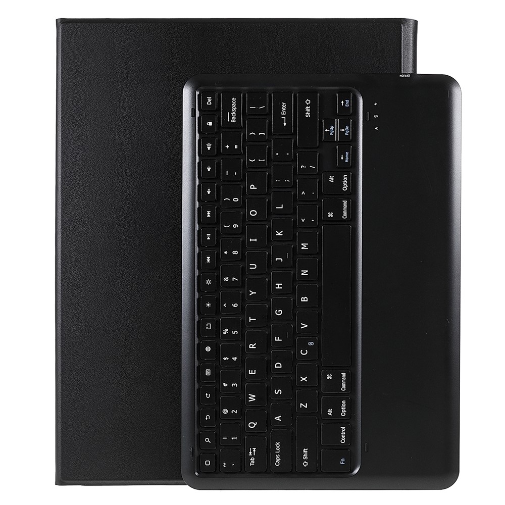A129 Ultra-thin Leather Tablet Stand Inner TPU Protective Case Shell + Bluetooth Keyboard for iPad Pro 12.9 inch (2015)/(2017)-1
