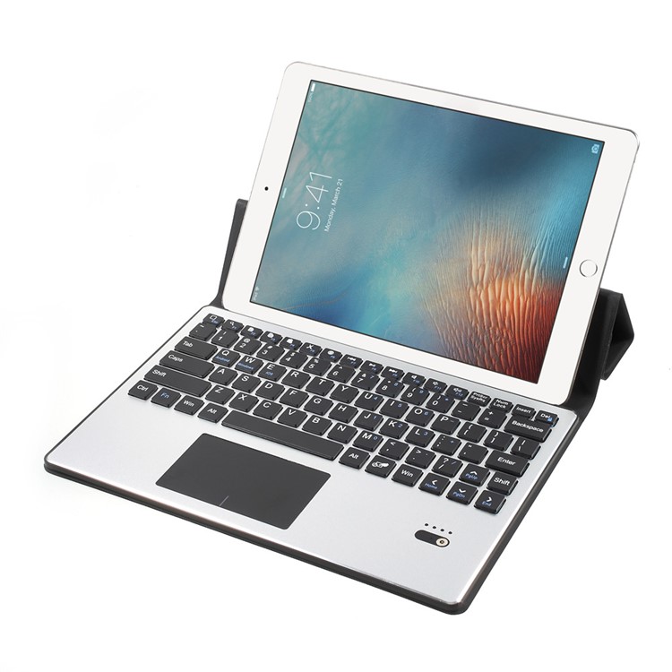 Detachable Bluetooth Wireless Keyboard Origami Foldable Stand Leather Cover for 9.7-10.1 inch Tablet-1