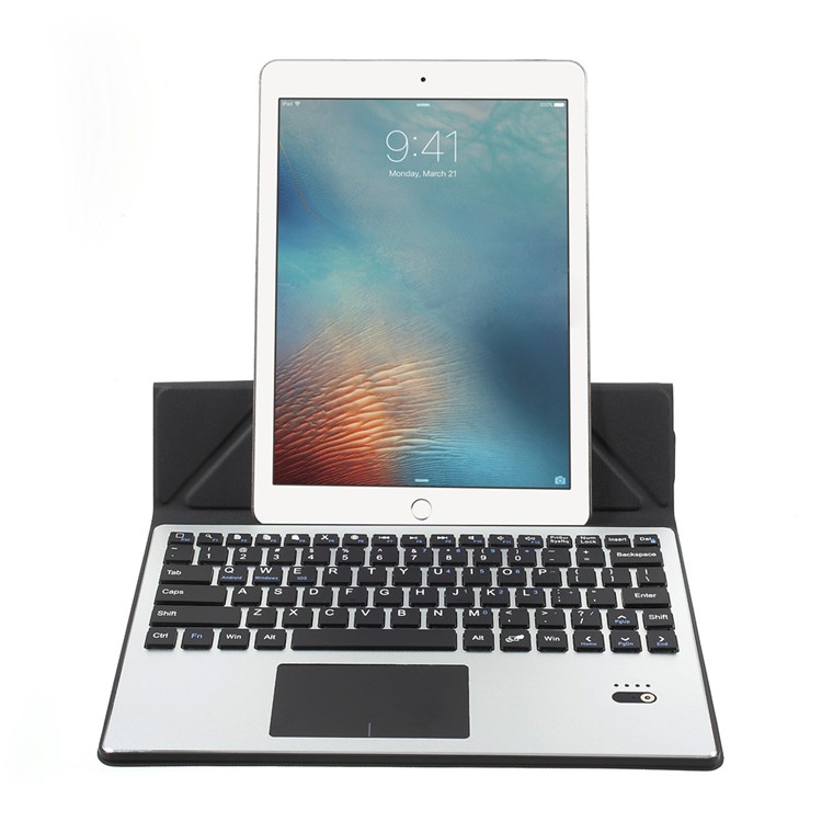 Detachable Bluetooth Wireless Keyboard Origami Foldable Stand Leather Cover for 9.7-10.1 inch Tablet-5