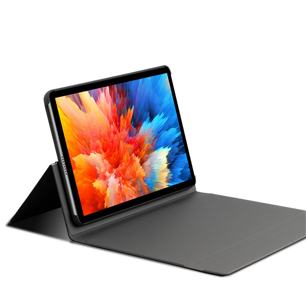 JIUYU Detachable 2-in-1 Bluetooth Touchpad Keyboard + Multi-angle Stand Thin Leather Case Protector for Asus 10 Pro 10.1-inch-7