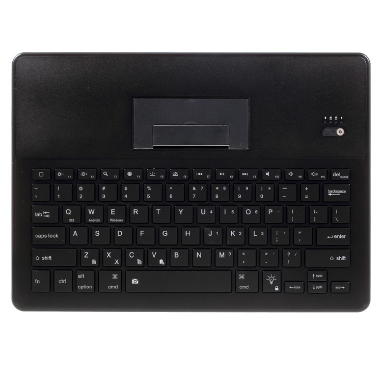 2088 Bluetooth 3.0 Keyboard + Tablet PC Pouch Case Kit with LED Indicator - Black / Red-5