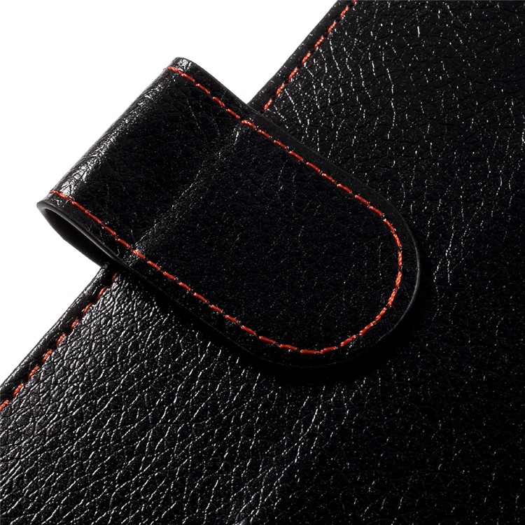 Touchpad Bluetooth Keyboard Leather Stand Case for 7-8 inch Tablet PC - Black-5