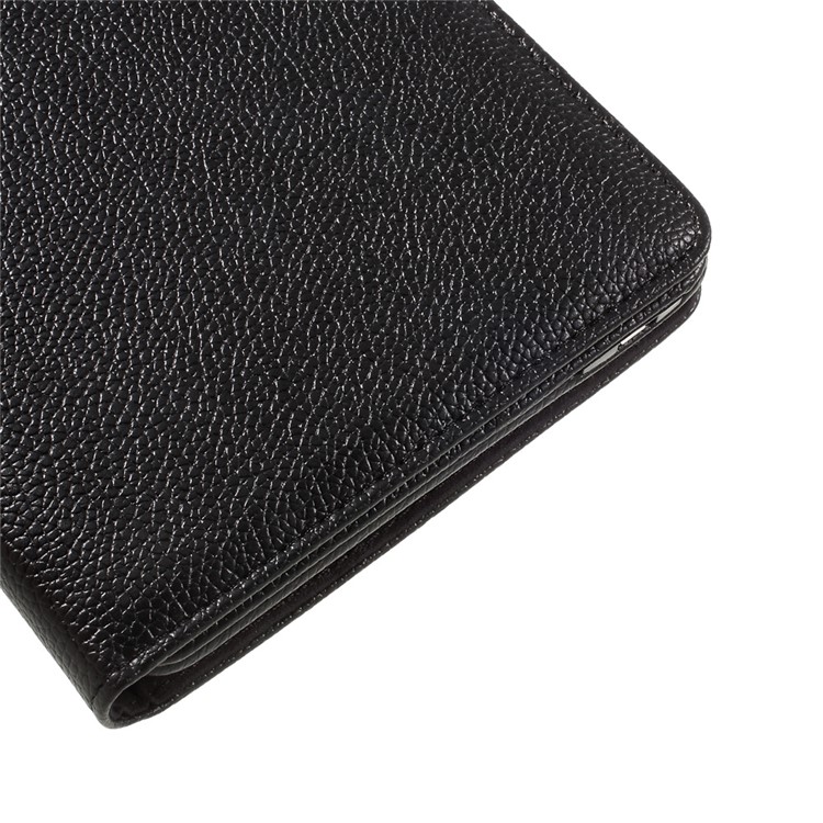 For Samsung Galaxy Tab A 7.0 T280 T285 Detachable Bluetooth Keyboard Litchi Leather Stand Case - Black-5