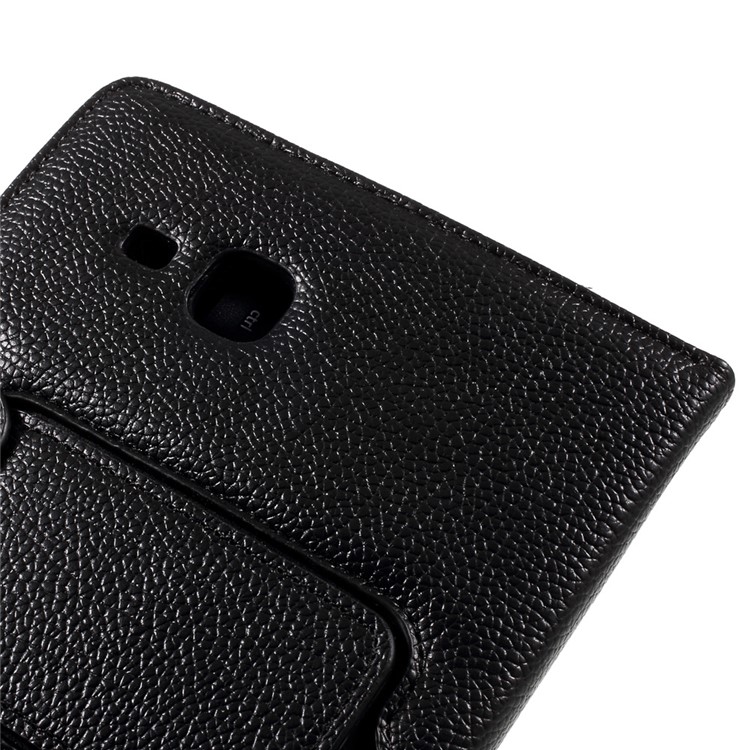 For Samsung Galaxy Tab A 7.0 T280 T285 Detachable Bluetooth Keyboard Litchi Leather Stand Case - Black-6